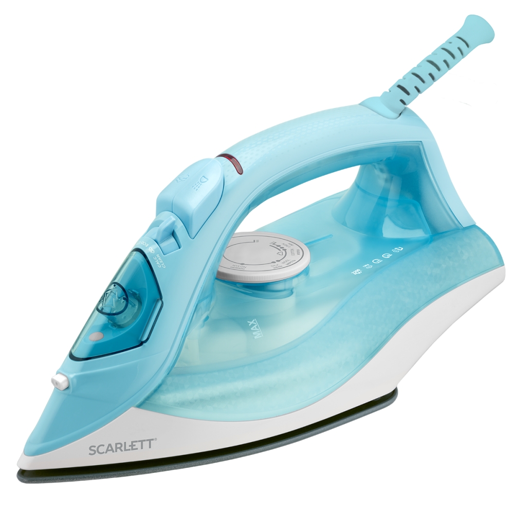 Утюг Scarlett SC-SI30K50 синий, Голубой 
Утюг Scarlett SC-SI30K50 синий, Голубой