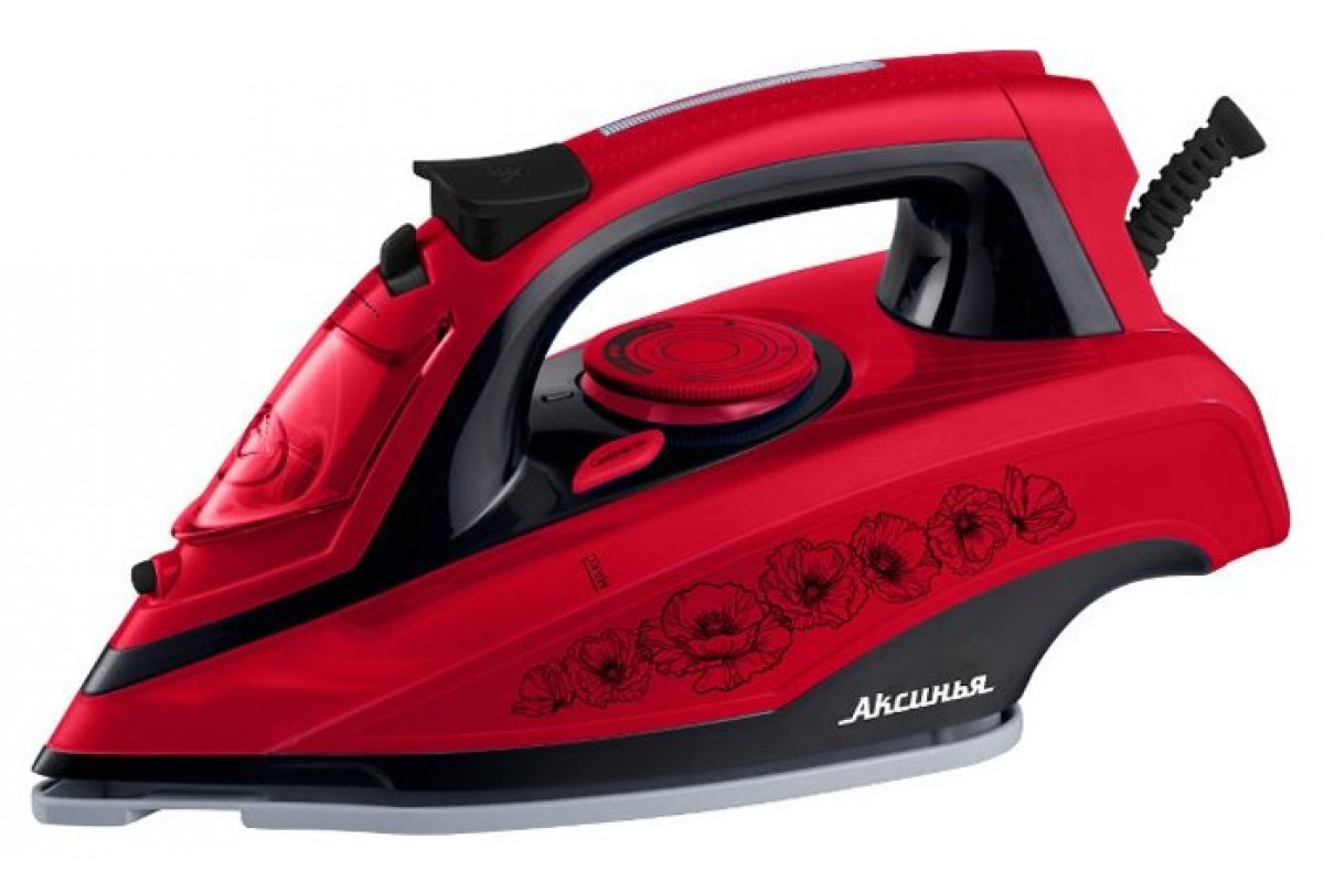 Утюг Аксинья КС-3001 Red-Black, Красный
Утюг Аксинья КС-3001 Red-Black, Красный