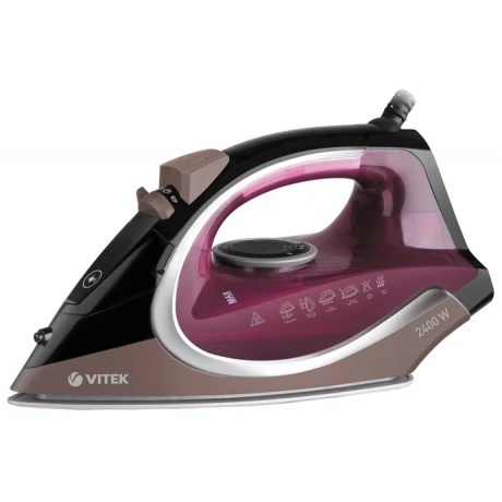 Утюг Vitek VT-8309 BK, Фиолетовый
Утюг Vitek VT-8309 BK, Фиолетовый