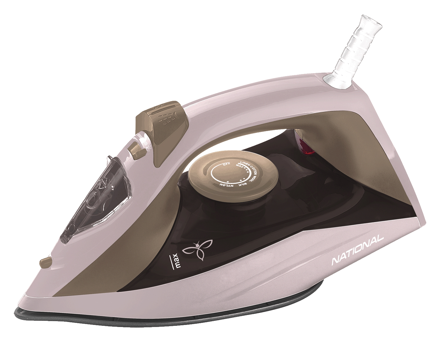 Утюг National NB-I18002 Beige-Brown, Коричневый
Утюг National NB-I18002 Beige-Brown, Коричневый