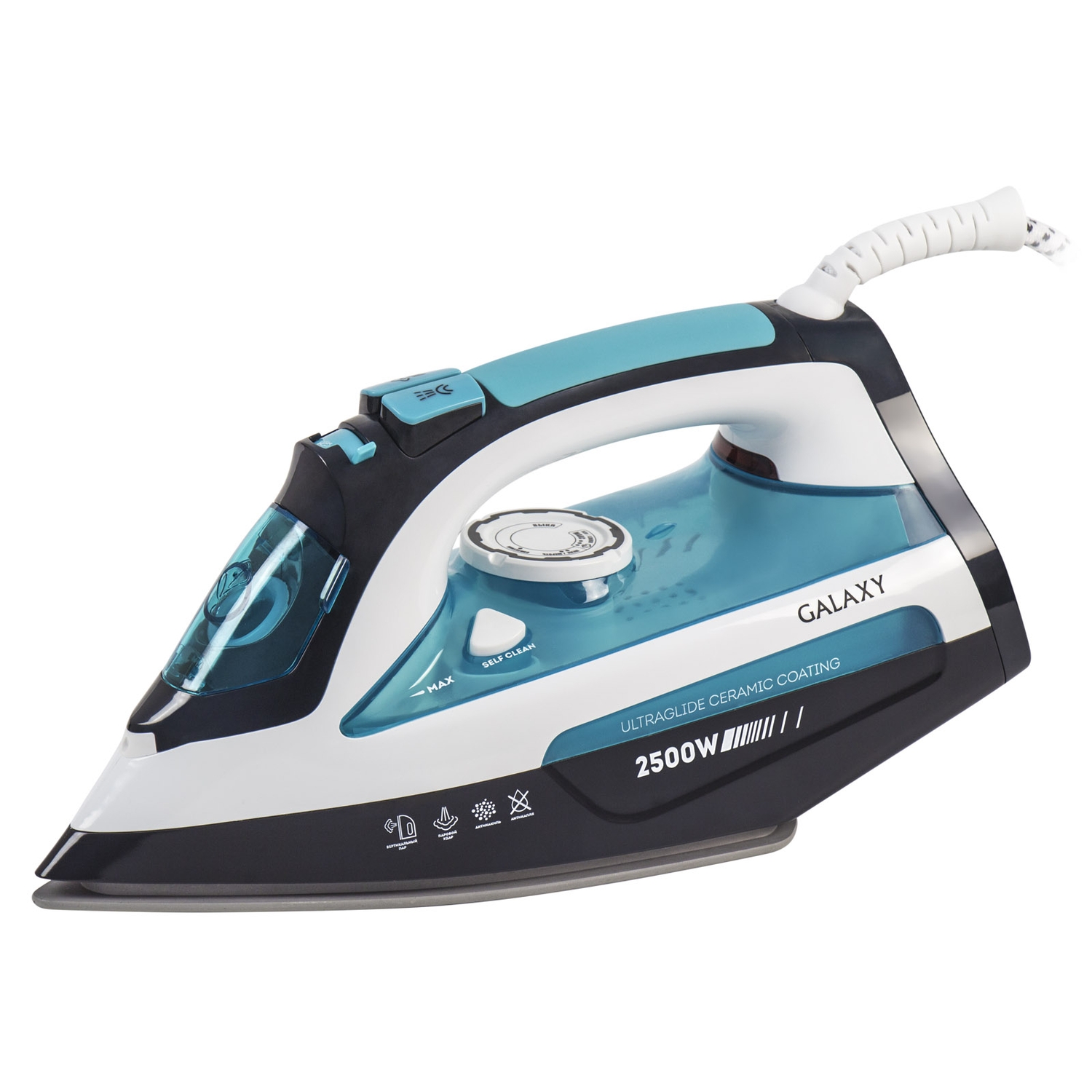 Утюг Galaxy GL 6123, Голубой
Утюг Galaxy GL 6123, Голубой