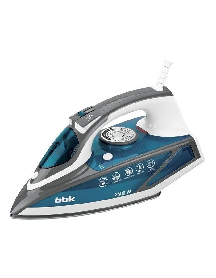 Утюг BBK ISE-2402 BLUE, Синий
Утюг BBK ISE-2402 BLUE, Синий