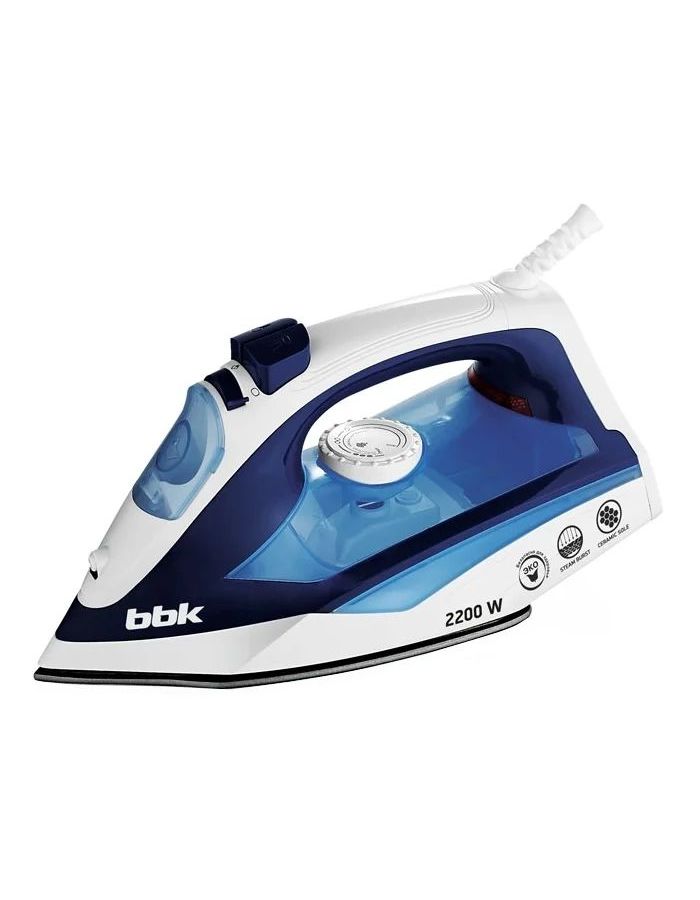 Утюг BBK ISE-2201 DARK BLUE, Синий
Утюг BBK ISE-2201 DARK BLUE, Синий