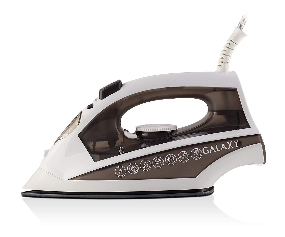 Утюг Galaxy GL 6116, Коричневый 
Утюг Galaxy GL 6116, Коричневый