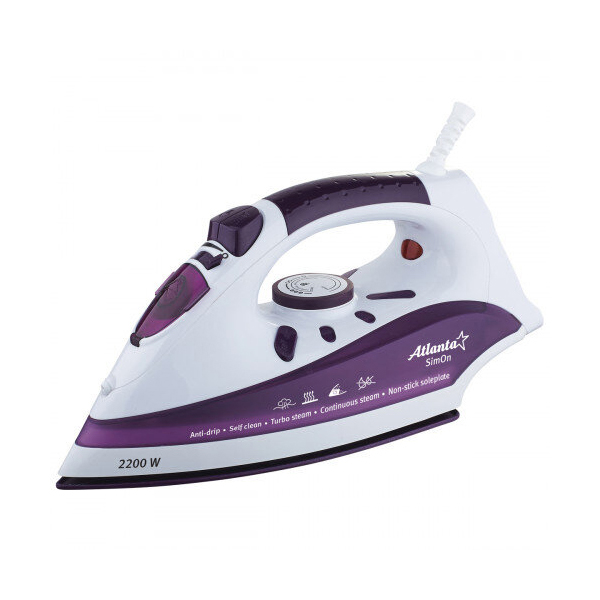 Утюг Atlanta ATH-5541 Violet, Фиолетовый
Утюг Atlanta ATH-5541 Violet, Фиолетовый