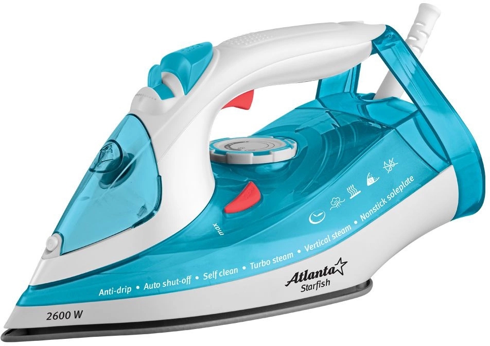 Утюг Atlanta ATH-5577 Blue, Голубой
Утюг Atlanta ATH-5577 Blue, Голубой