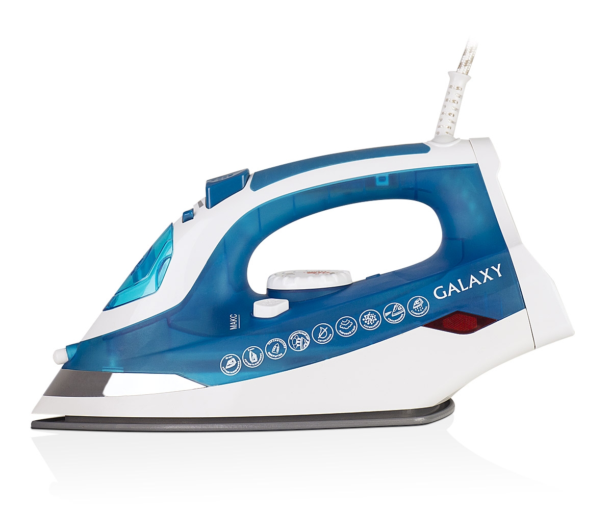 Утюг Galaxy GL 6118 белый/голубой
Утюг Galaxy GL 6118 белый/голубой