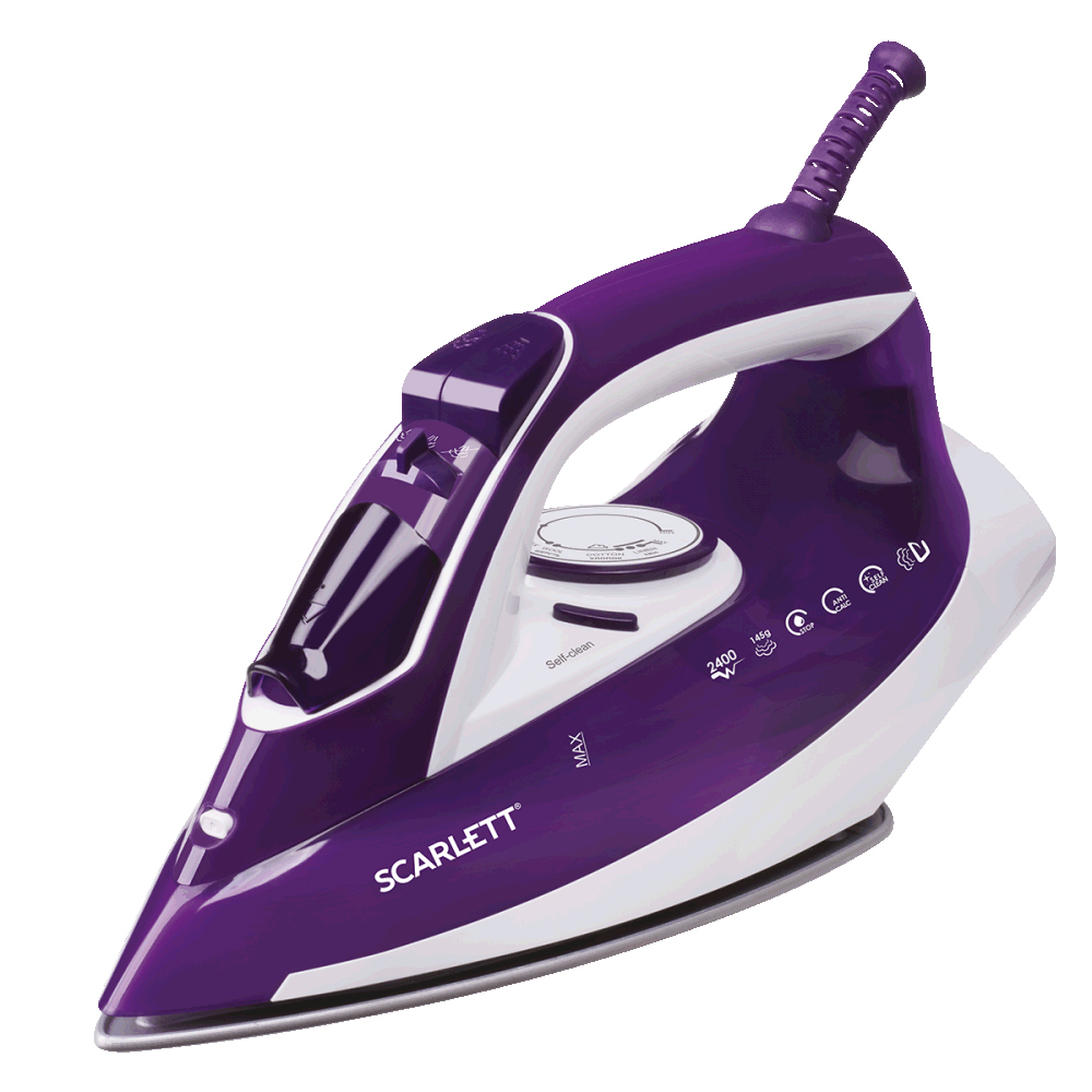 Утюг Scarlett SC-SI30K31 фиолетовый
Утюг Scarlett SC-SI30K31 фиолетовый