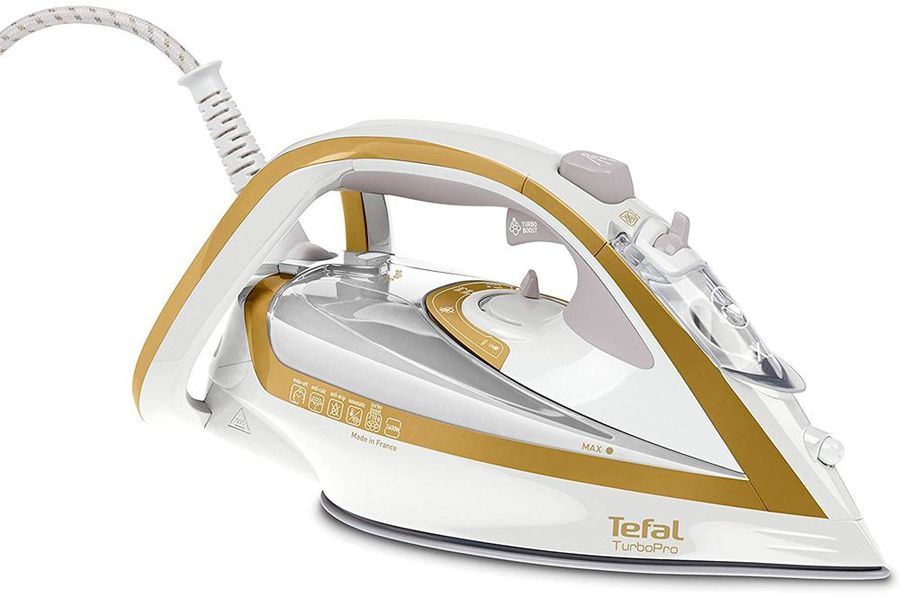 Утюг Tefal FV5625E0 белый/золотистый
Утюг Tefal FV5625E0 белый/золотистый