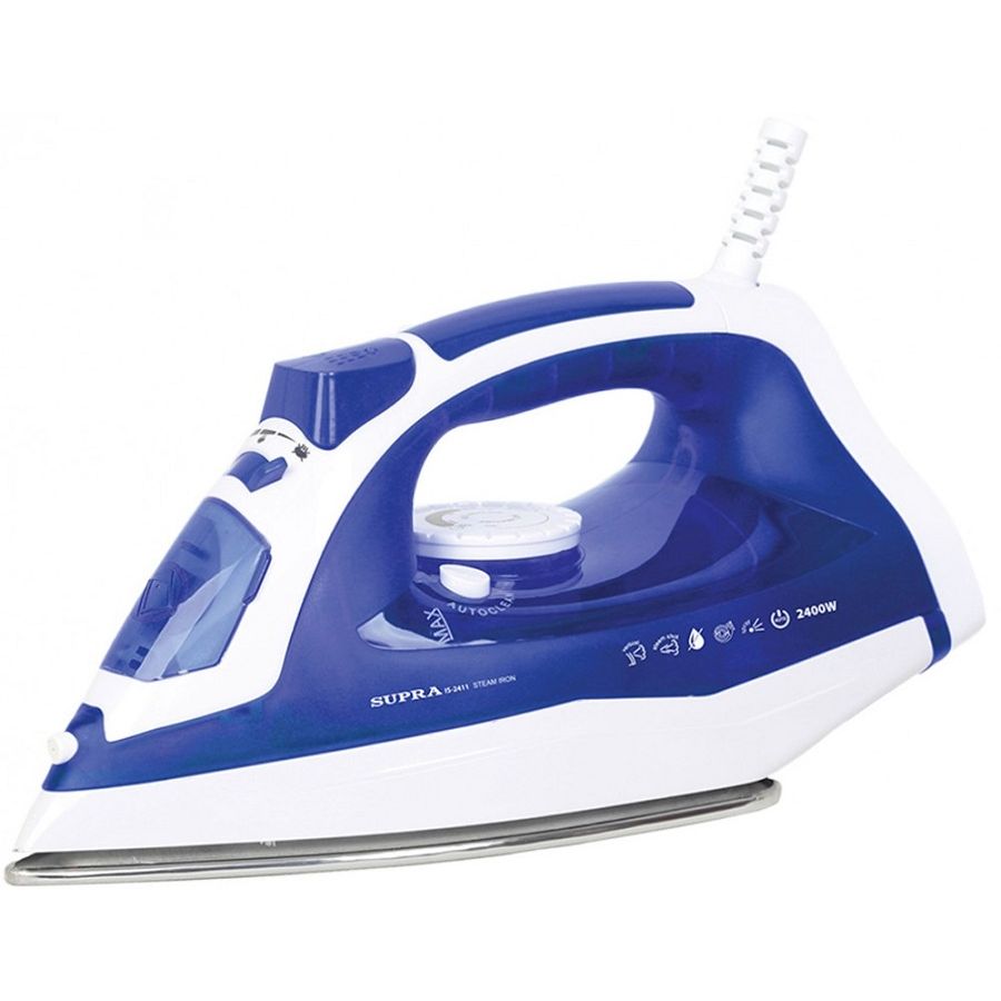 Утюг Supra IS-2411 2400Вт белый/синий
Утюг Supra IS-2411 2400Вт белый/синий