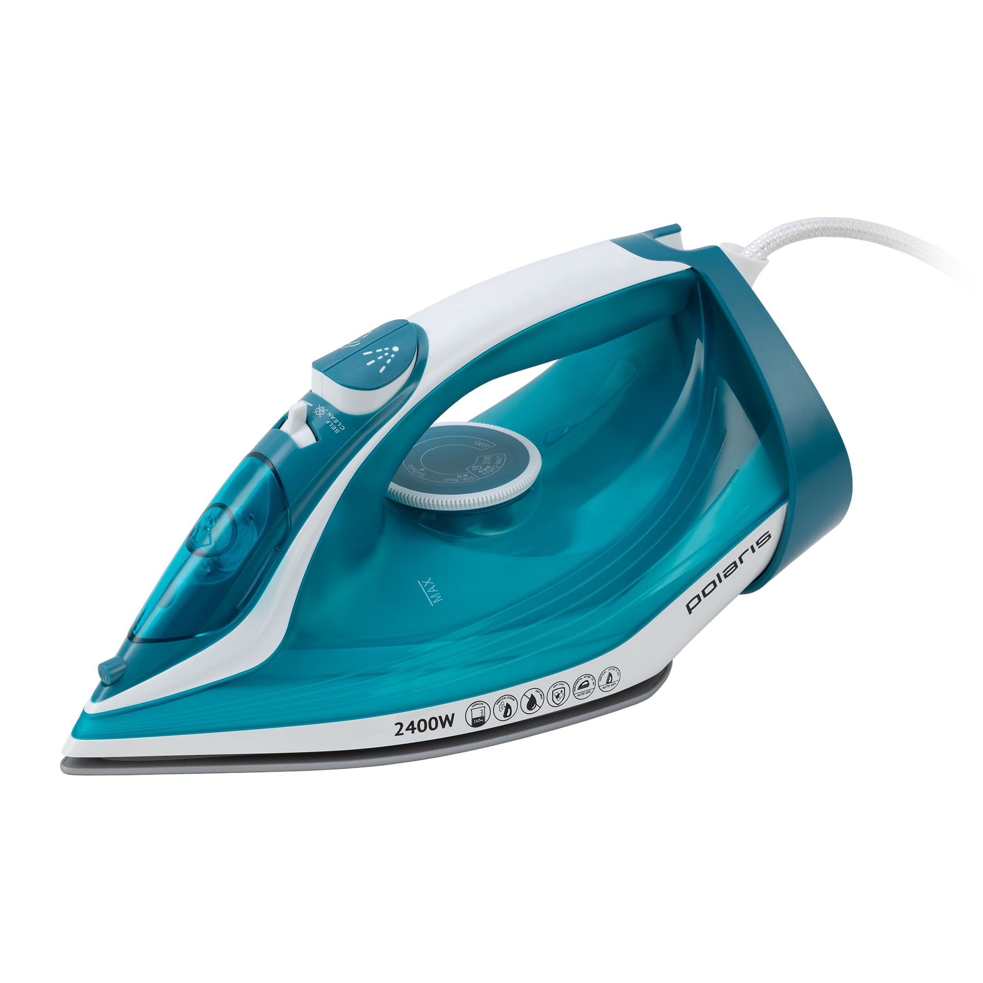 Утюг Polaris PIR 2487AK бирюзовый/белый 3м, Фиолетовый
Утюг Polaris PIR 2487AK бирюзовый/белый 3м, Фиолетовый