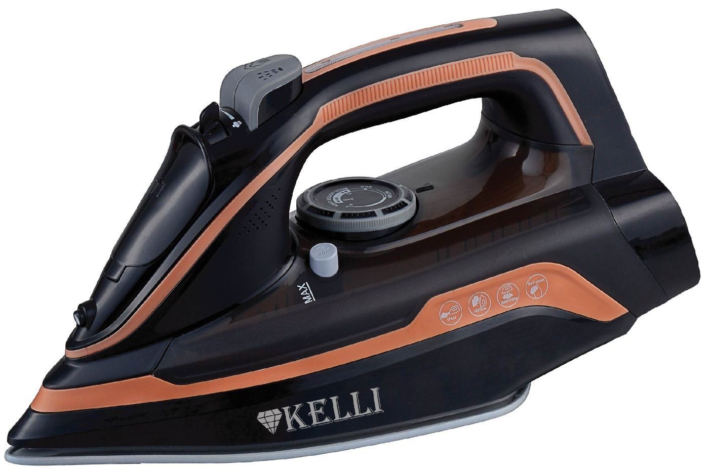 Утюг Kelli KL-1645, Черный
Утюг Kelli KL-1645, Черный