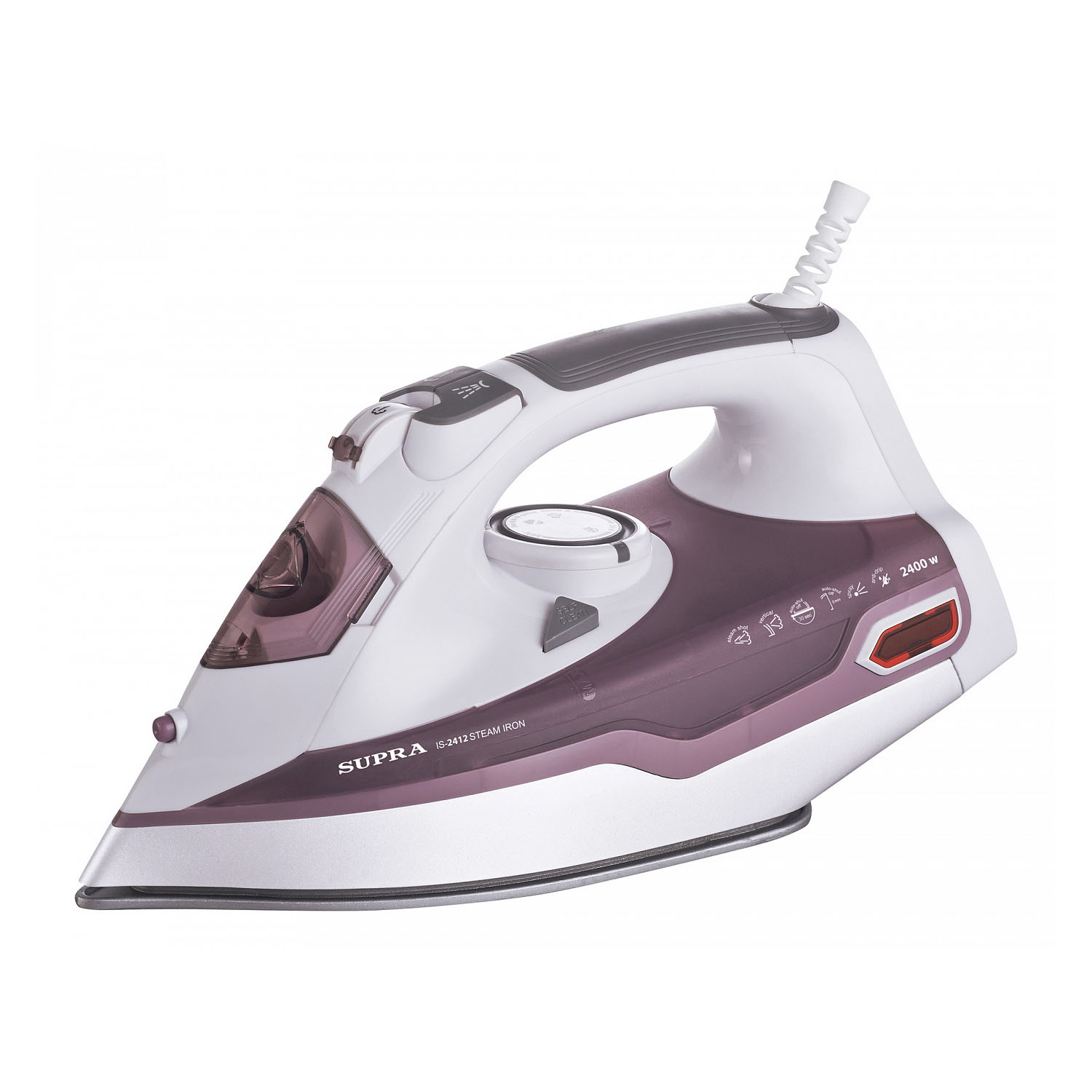 Утюг Supra IS-2412, Сиреневый
Утюг Supra IS-2412, Сиреневый