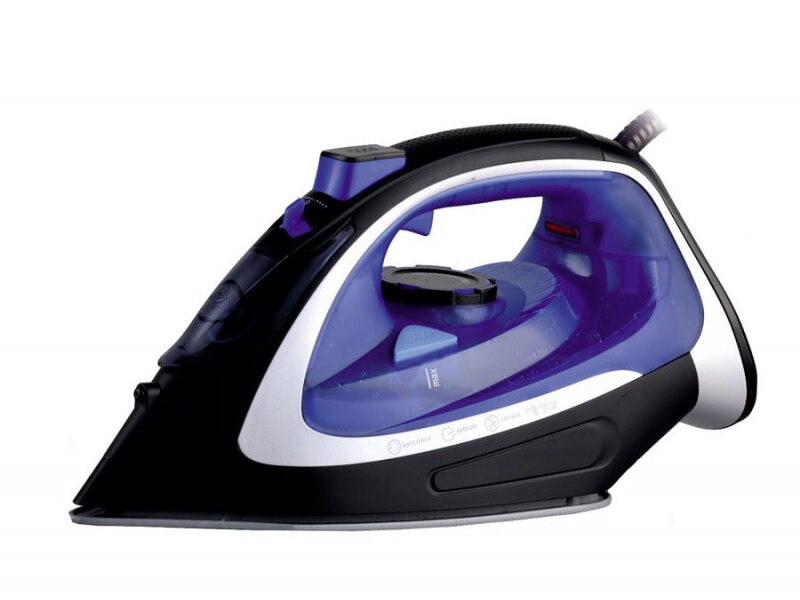 Утюг Добрыня DO-3120 черный/голубой
Утюг Добрыня DO-3120 черный/голубой