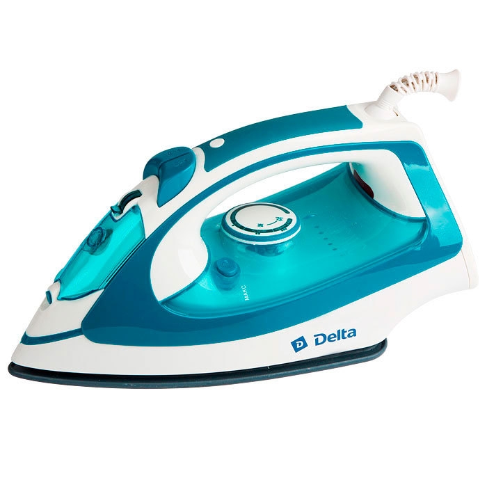 Утюг Delta DL-416 белый/бирюзовый
Утюг Delta DL-416 белый/бирюзовый