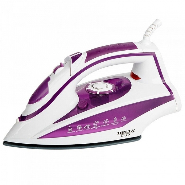 Утюг Delta Lux DL-352 фиолетовый
Утюг Delta Lux DL-352 фиолетовый