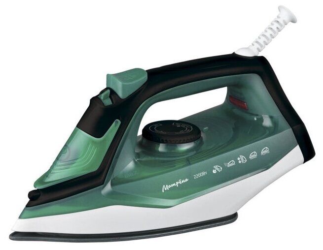 Утюг Матрёна MA-045 Green, Зеленый
Утюг Матрёна MA-045 Green, Зеленый