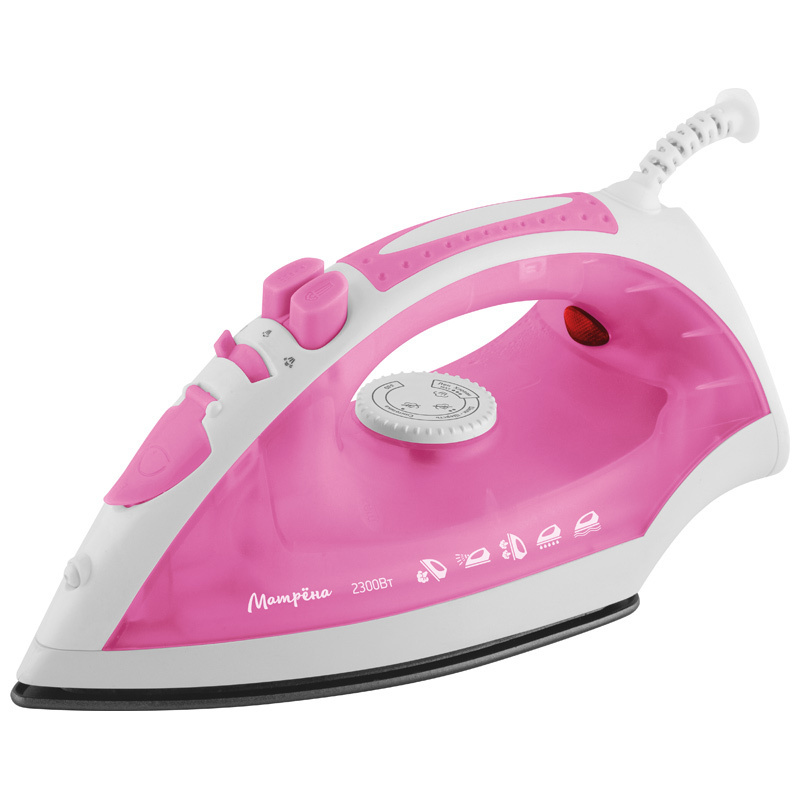 Утюг Матрёна МА-048 розовый 
Утюг Матрёна МА-048 розовый