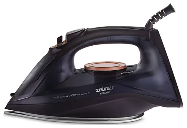Утюг Zelmer ZIR1505 CERAMIC DARKGREY/PURPLE/BRONZE, Черный
Утюг Zelmer ZIR1505 CERAMIC DARKGREY/PURPLE/BRONZE, Черный