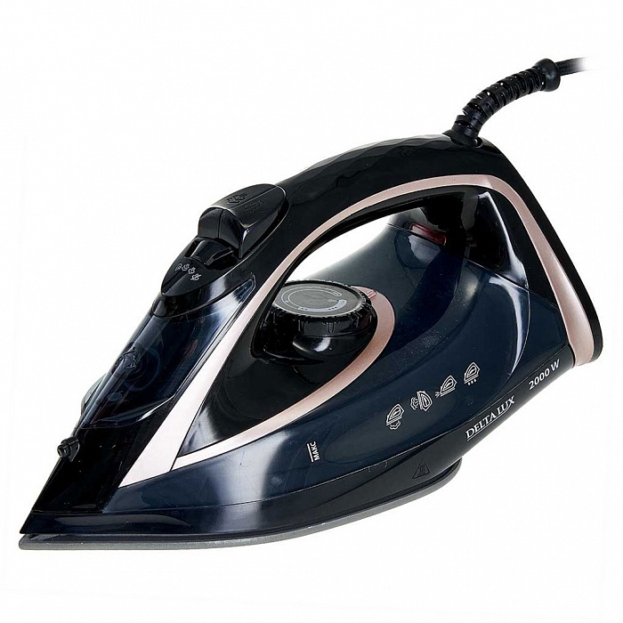 Утюг Delta Lux DE-3001 Black-Bronze, Черный
Утюг Delta Lux DE-3001 Black-Bronze, Черный