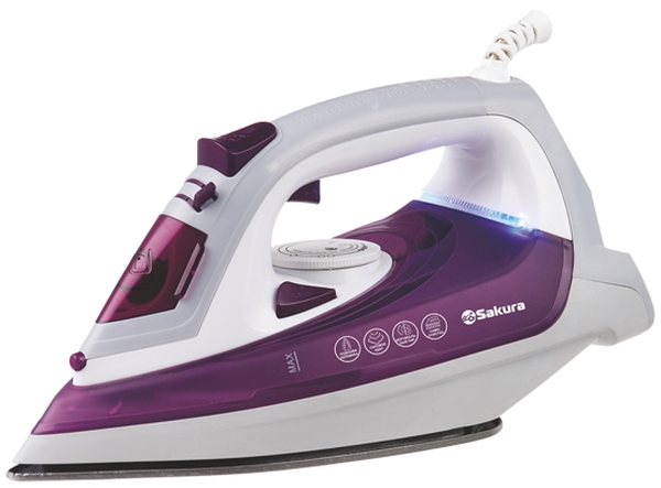 Утюг Sakura SA-3060CWP, Фиолетовый
Утюг Sakura SA-3060CWP, Фиолетовый