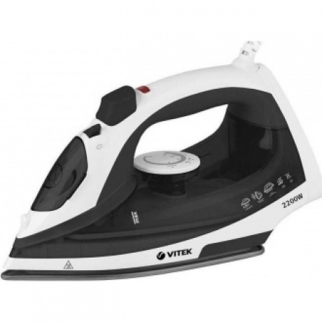 Утюг Vitek VT-8338 2200Вт черный/белый
Утюг Vitek VT-8338 2200Вт черный/белый