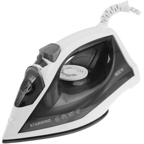 Утюг Starwind SIR1819 1800Вт серый/белый
Утюг Starwind SIR1819 1800Вт серый/белый