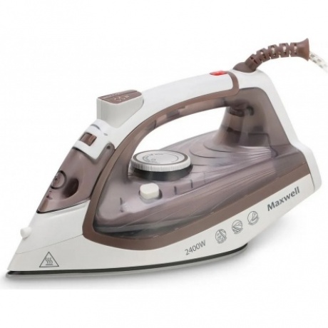 Утюг Maxwell MW-3047 2400Вт белый/коричневый
Утюг Maxwell MW-3047 2400Вт белый/коричневый