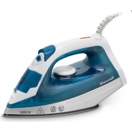 Утюг Maxwell MW-3056 1800Вт белый/синий
Утюг Maxwell MW-3056 1800Вт белый/синий