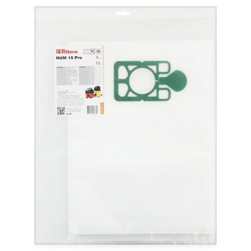 Пылесборники Filtero NUM 10 Pro трехслойные (5фильт.)
Пылесборники Filtero NUM 10 Pro трехслойные (5фильт.)