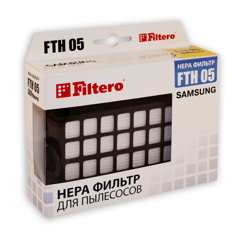 НЕРА-фильтр Filtero FTH 05 (1фильт.)
НЕРА-фильтр Filtero FTH 05 (1фильт.)