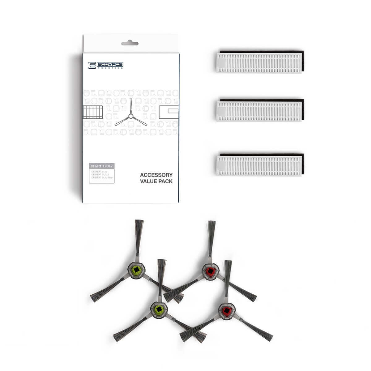 Набор аксессуаров ECOVACS Service Kit for DEEBOT SLIM/SLIM2 (DA60-KTA)
Набор аксессуаров ECOVACS Service Kit for DEEBOT SLIM/SLIM2 (DA60-KTA)