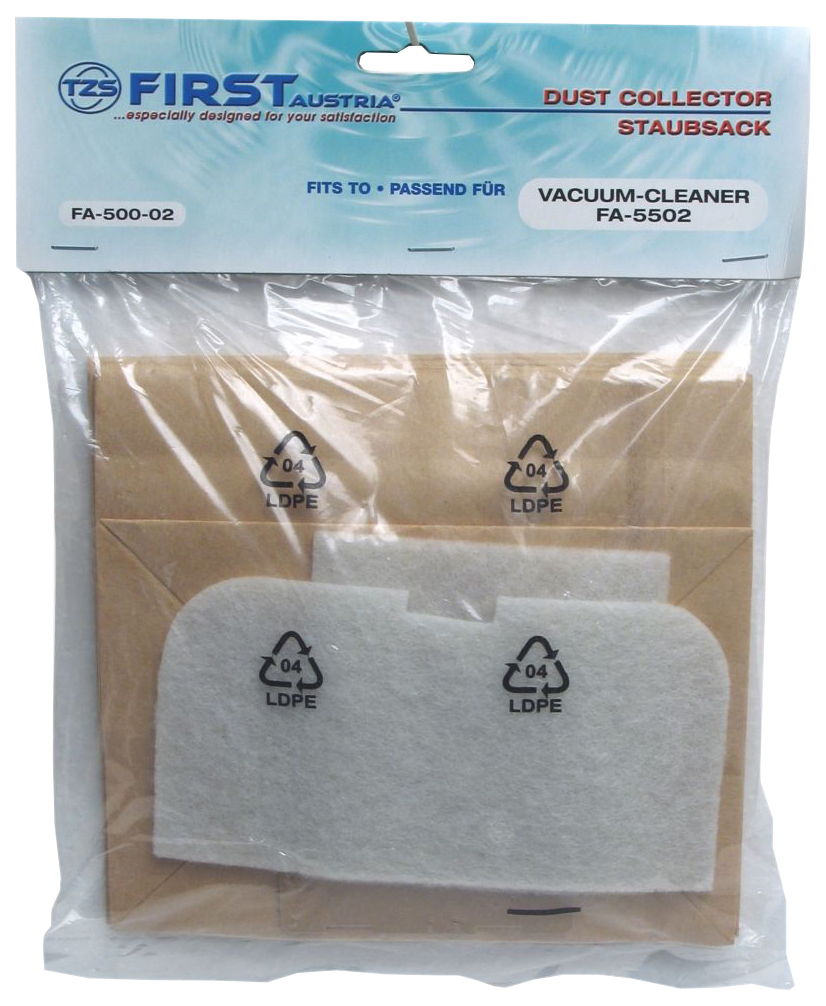 Набор фильтров First Austria FA-500-00-02 для пылесоса FA-5500-2
Набор фильтров First Austria FA-500-00-02 для пылесоса FA-5500-2