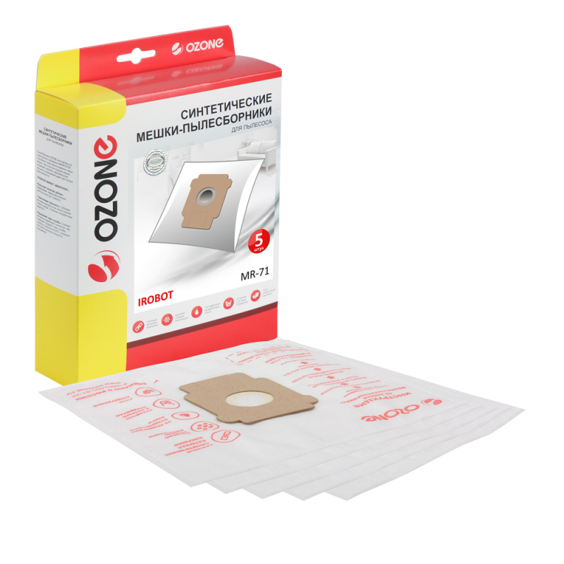 Пылесборники Ozone MR-71 (5пылесбор.)
Пылесборники Ozone MR-71 (5пылесбор.)