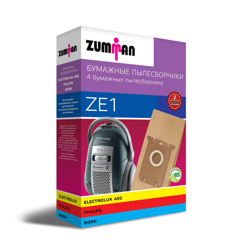 Пылесборники Zumman ZE 1 (4пылесбор.)
Пылесборники Zumman ZE 1 (4пылесбор.)