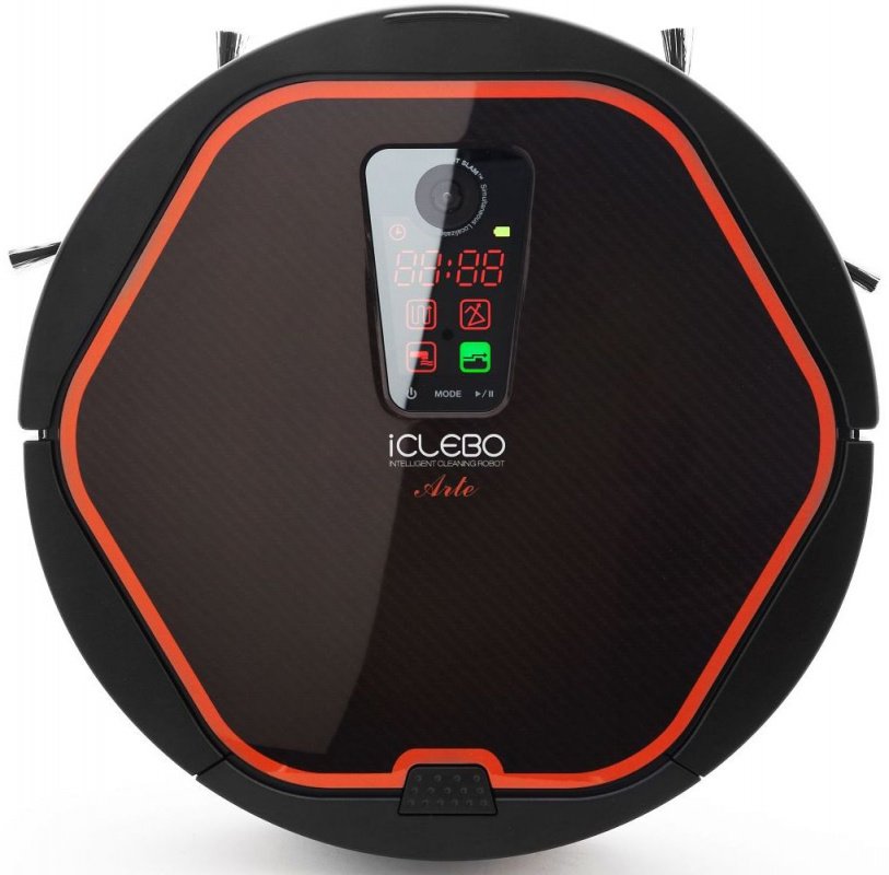 Робот-пылесос iClebo Arte YCR-M05-10, 12Вт карбон/оранжевый
Робот-пылесос iClebo Arte YCR-M05-10, 12Вт карбон/оранжевый