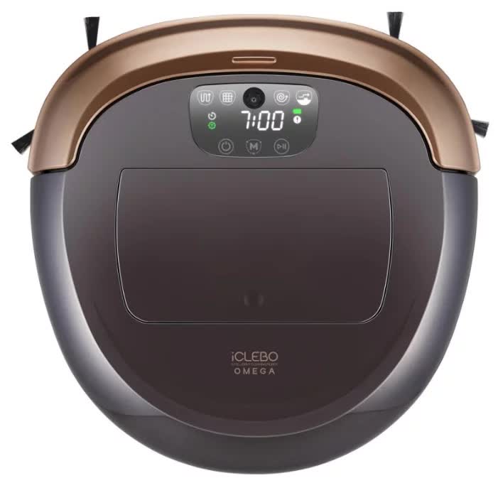 Пылесос-робот iClebo Omega 53Вт черный/золотистый
Пылесос-робот iClebo Omega 53Вт черный/золотистый