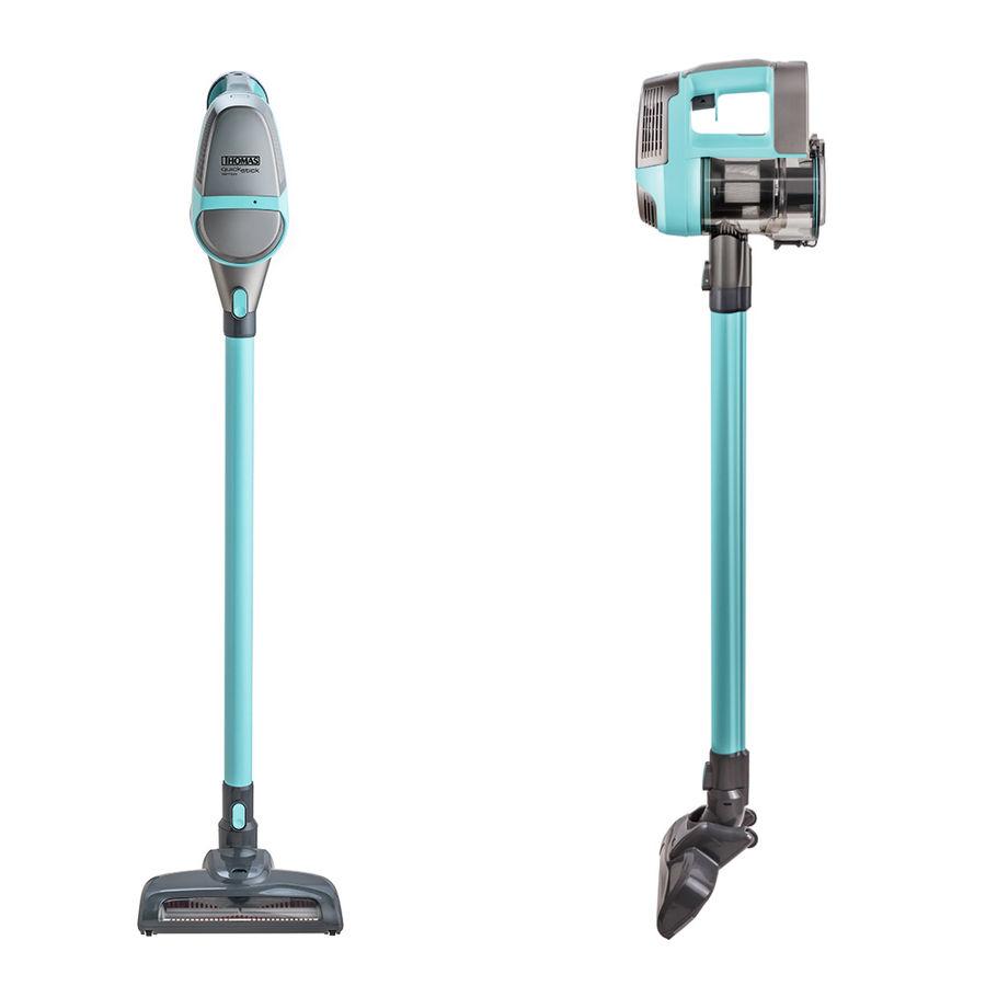 Вертикальный пылесос Thomas QuickStick Tempo, Бирюзовый
Вертикальный пылесос Thomas QuickStick Tempo, Бирюзовый