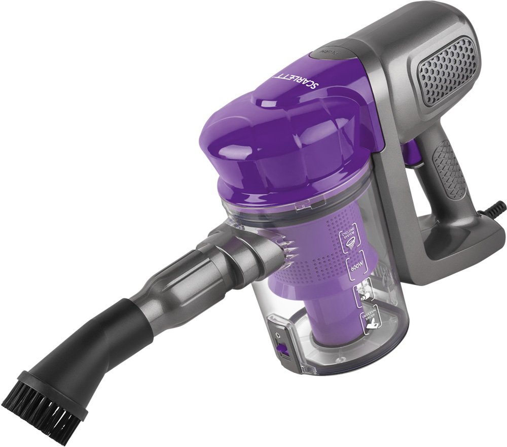 Пылесос вертикальный Scarlett SC-VC80H14 фиолетовый
Пылесос вертикальный Scarlett SC-VC80H14 фиолетовый