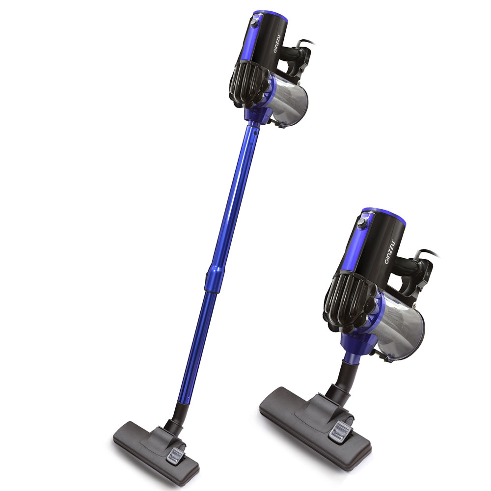 Пылесос вертикальный Ginzzu VS117 Black-Blue, Синий
Пылесос вертикальный Ginzzu VS117 Black-Blue, Синий