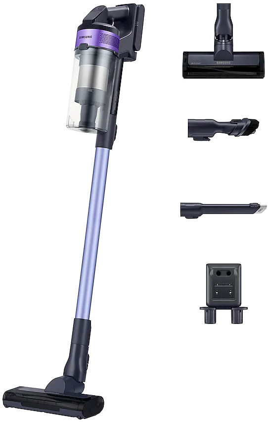 Пылесос ручной Samsung Jet VS15A6031R1/SB 410Вт фиолетовый/черный
Пылесос ручной Samsung Jet VS15A6031R1/SB 410Вт фиолетовый/черный