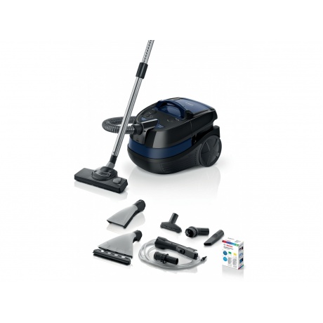 Пылесос Bosch BWD41700 черный/синий
Пылесос Bosch BWD41700 черный/синий