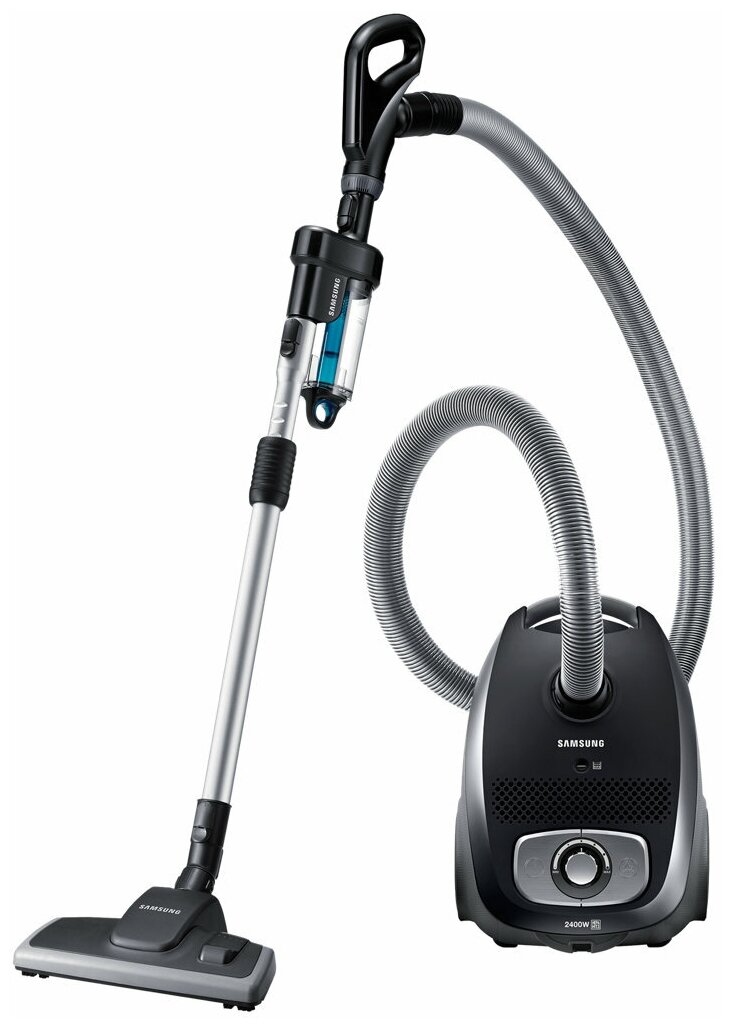 Пылесос Samsung VC24LVNJBB/EV, Черный
Пылесос Samsung VC24LVNJBB/EV, Черный