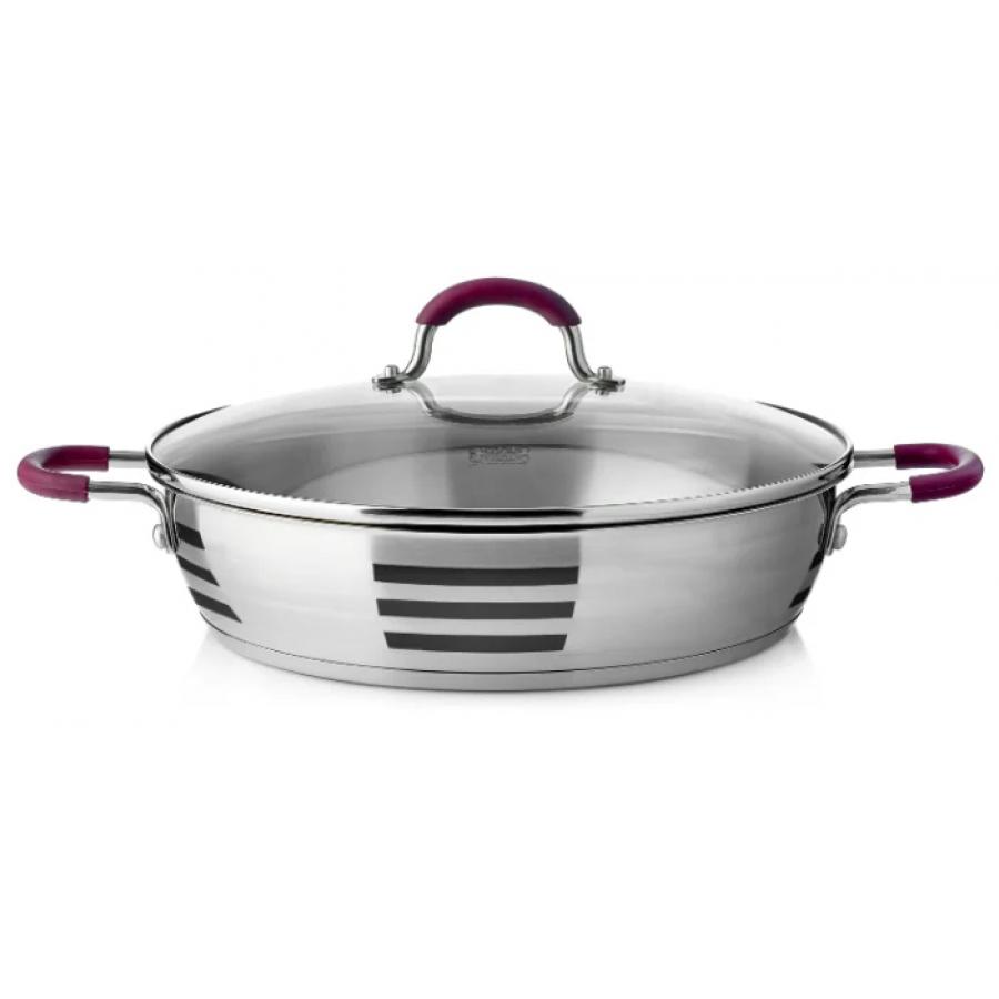 Сотейник Esprado Optimale 28см, 4л, красный лук, нерж. сталь
Сотейник Esprado Optimale 28см, 4л, красный лук, нерж. сталь