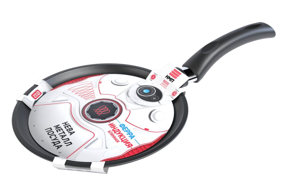 Сковорода блинная НЕВА МЕТАЛЛ ПОСУДА Ферра индукция 59222 22 см
Сковорода блинная НЕВА МЕТАЛЛ ПОСУДА Ферра индукция 59222 22 см