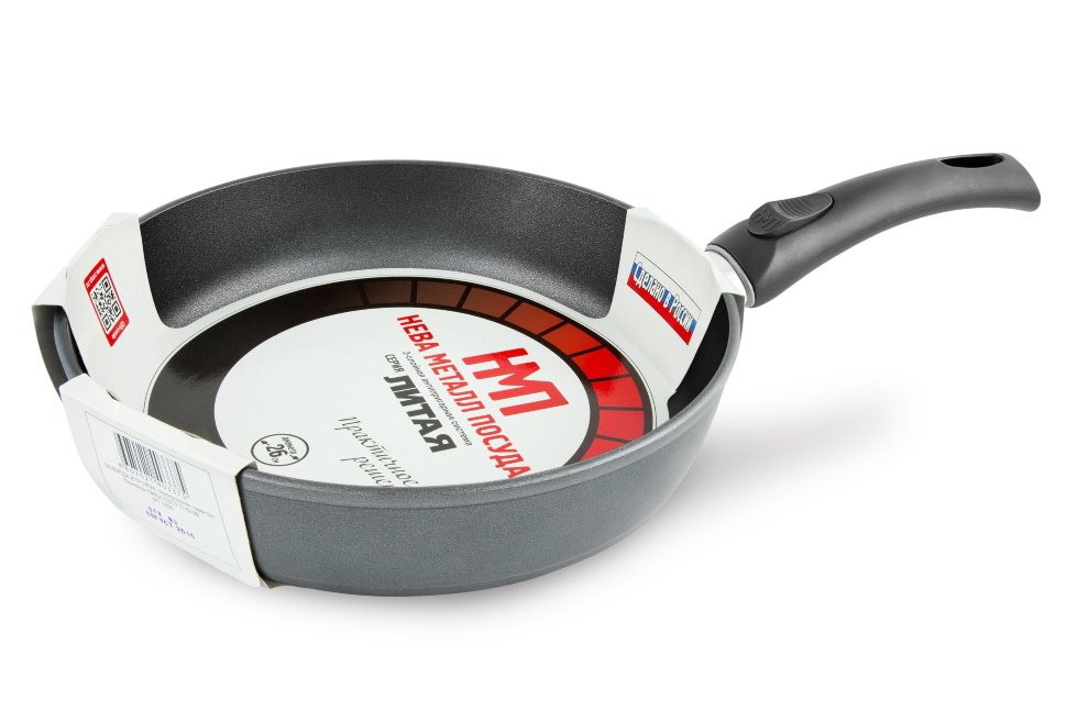 Сковорода НЕВА МЕТАЛЛ ПОСУДА Универсальная литая 12026 26 см
Сковорода НЕВА МЕТАЛЛ ПОСУДА Универсальная литая 12026 26 см