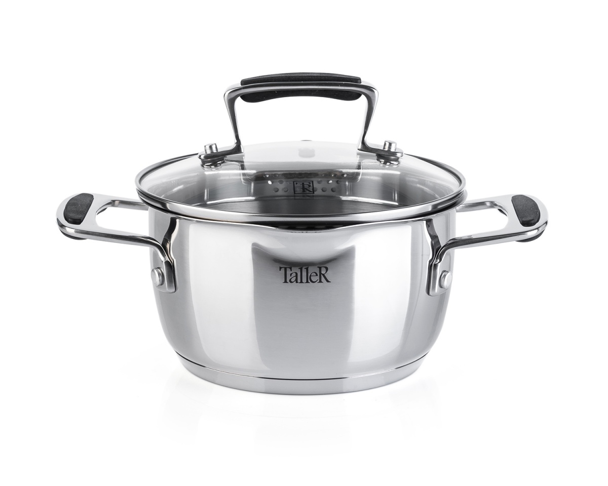 Кастрюля TalleR TR-1072 нержавеющая сталь 1,5л
Кастрюля TalleR TR-1072 нержавеющая сталь 1,5л
