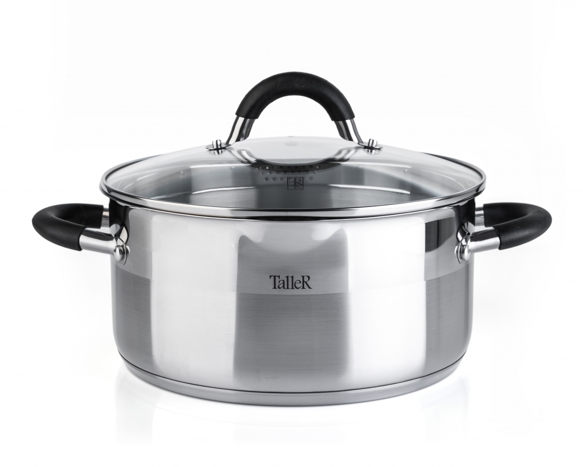 Кастрюля TalleR TR-7195 нержавеющая сталь 5,2л
Кастрюля TalleR TR-7195 нержавеющая сталь 5,2л