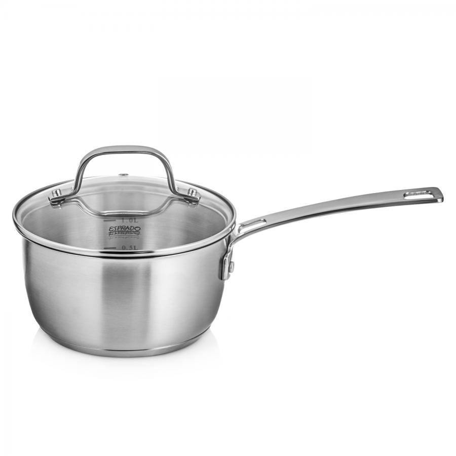 Ковш Esprado Fuerte 1,6л, нерж.сталь
Ковш Esprado Fuerte 1,6л, нерж.сталь