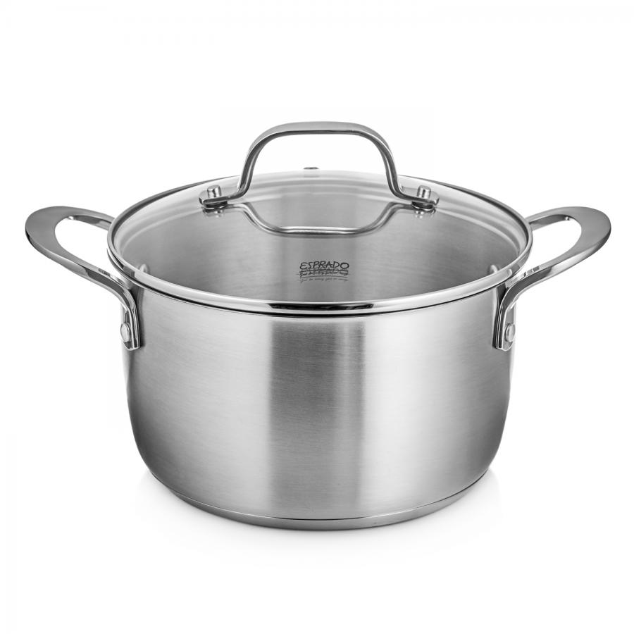 Кастрюля Esprado Fuerte 3,6л, нерж.сталь
Кастрюля Esprado Fuerte 3,6л, нерж.сталь